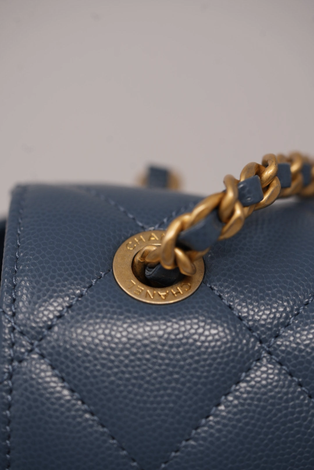 Pre-Owned Chanel Ado Backpack Caviar 2023