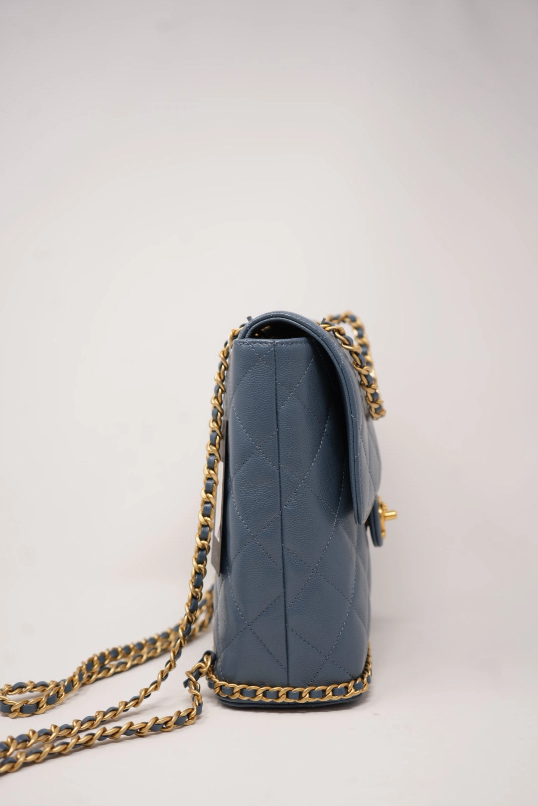 Pre-Owned Chanel Ado Backpack Caviar 2023