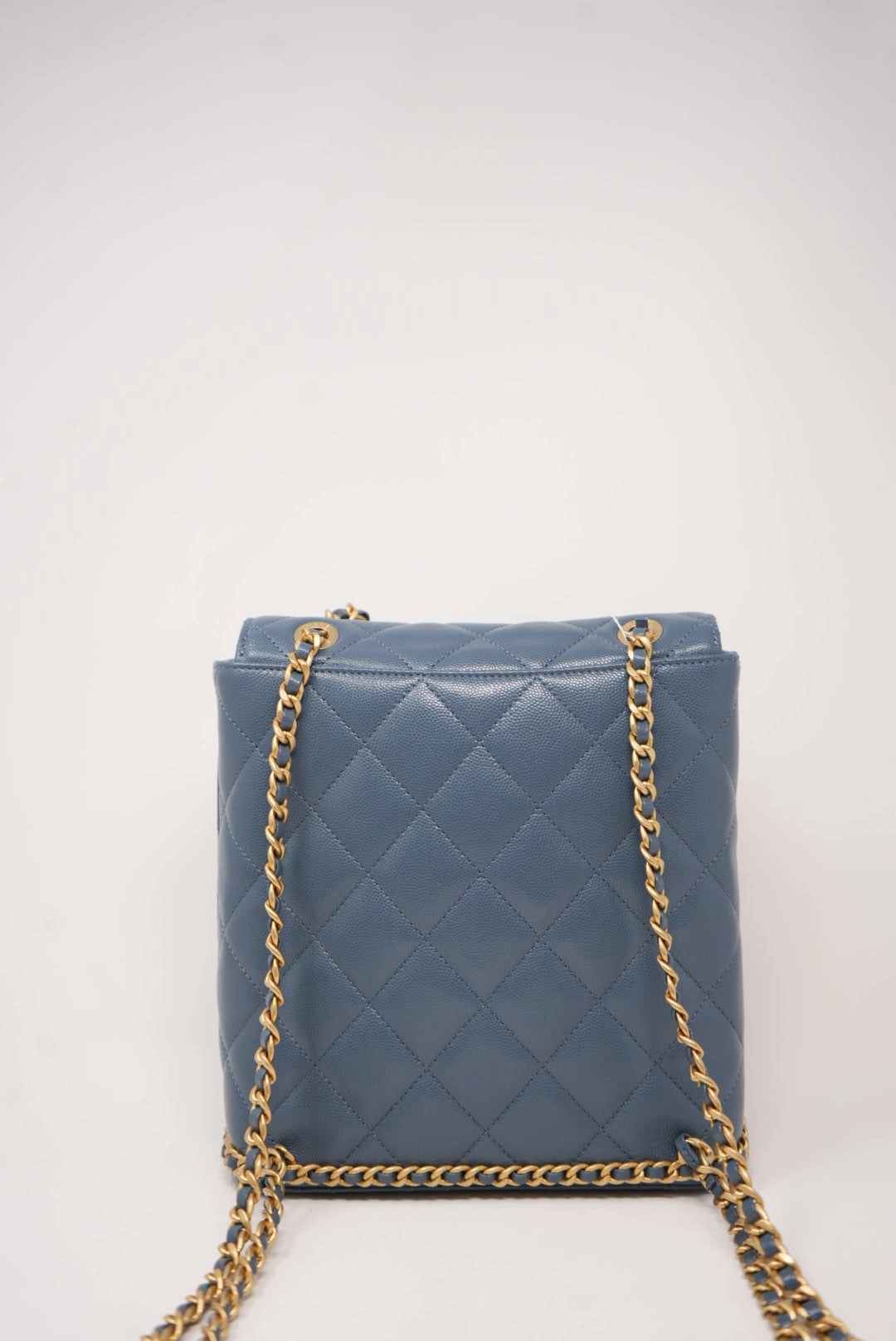 Pre-Owned Chanel Ado Backpack Caviar 2023