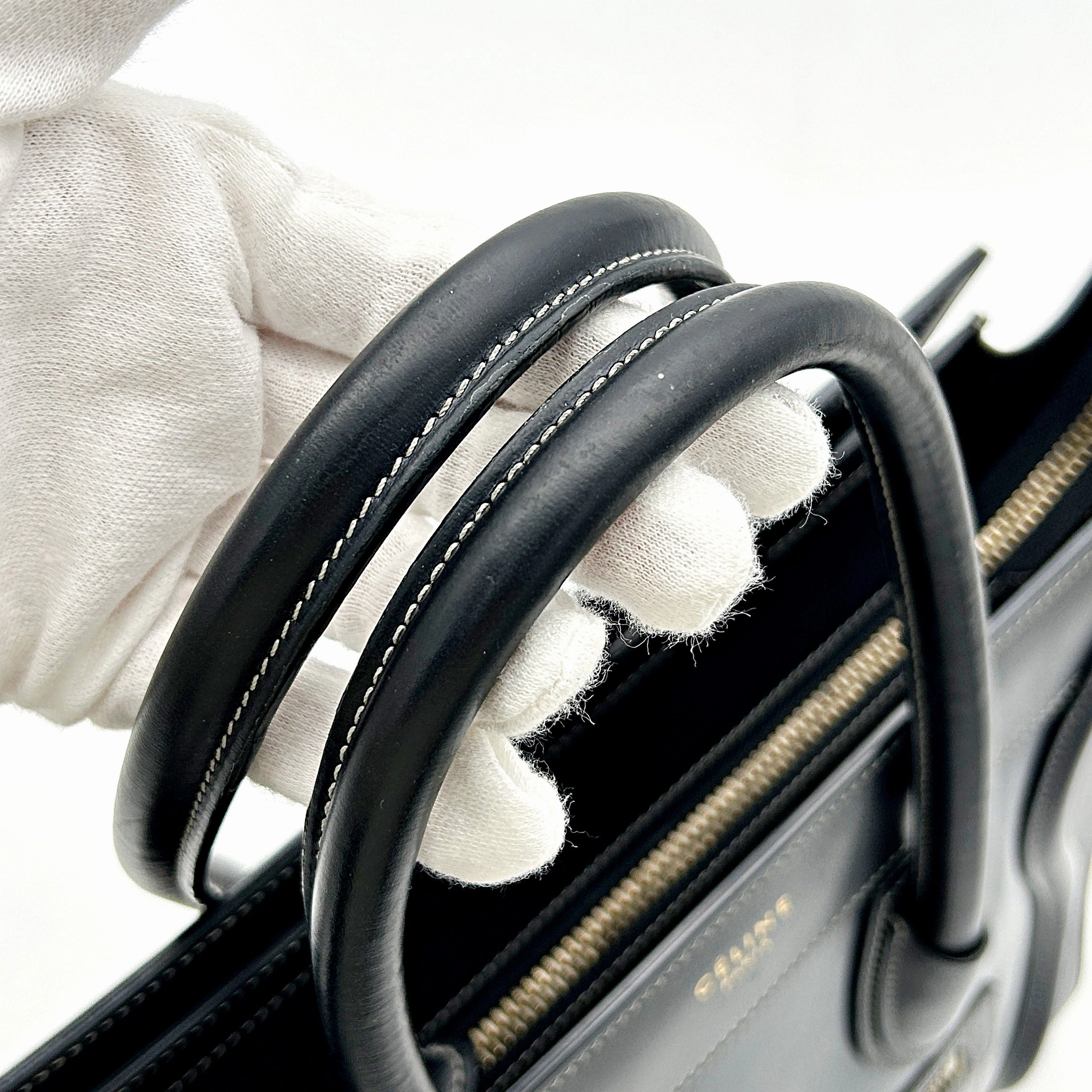 Pre- Saint Laurent Leather Sac De Jour Baby - Black Totes, Handbags LA26864