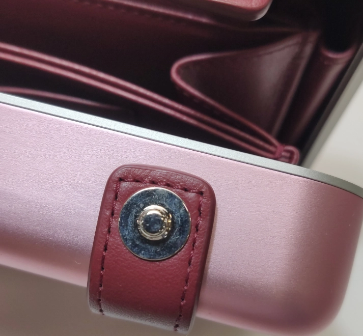 Preloved Dior* Rimowa mini Lugguage case Crossbody bag pink 20cm*11cm*6cm 250319781111407