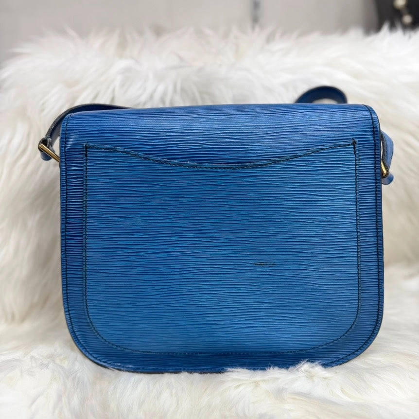 Preloved Louis Vuitton Epi Saint Cloud Crossbody Blue Bag