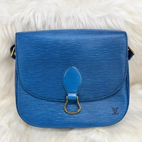 Preloved Louis Vuitton Epi Saint Cloud Crossbody Blue Bag