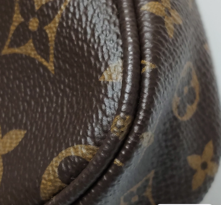 Preloved Louis Vuitton (LV) Monogram Multi Pochette Accessories crossbody bag 24*13*4cm Pink strap 250417781152021