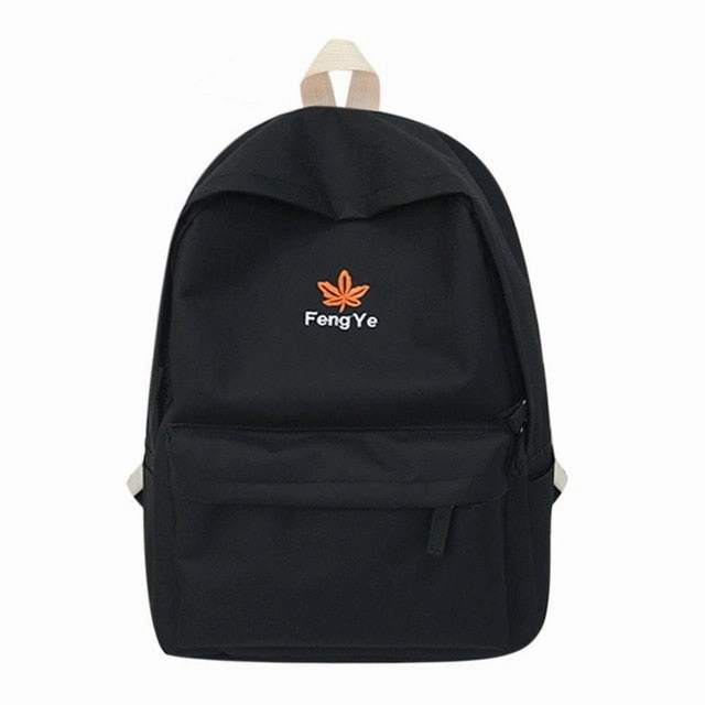 Preppy Women Canvas Backpack for School Teenagers Girl Vintage Stylish School Bag Ladies Laptop Backpack Female Book bag Mochila