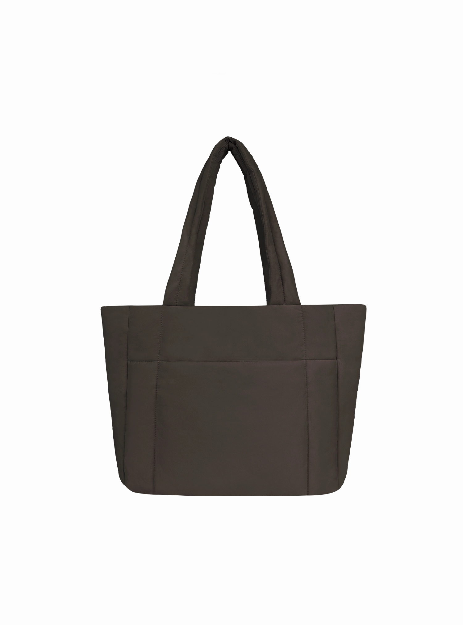 Puffer Shopper (Brunette)