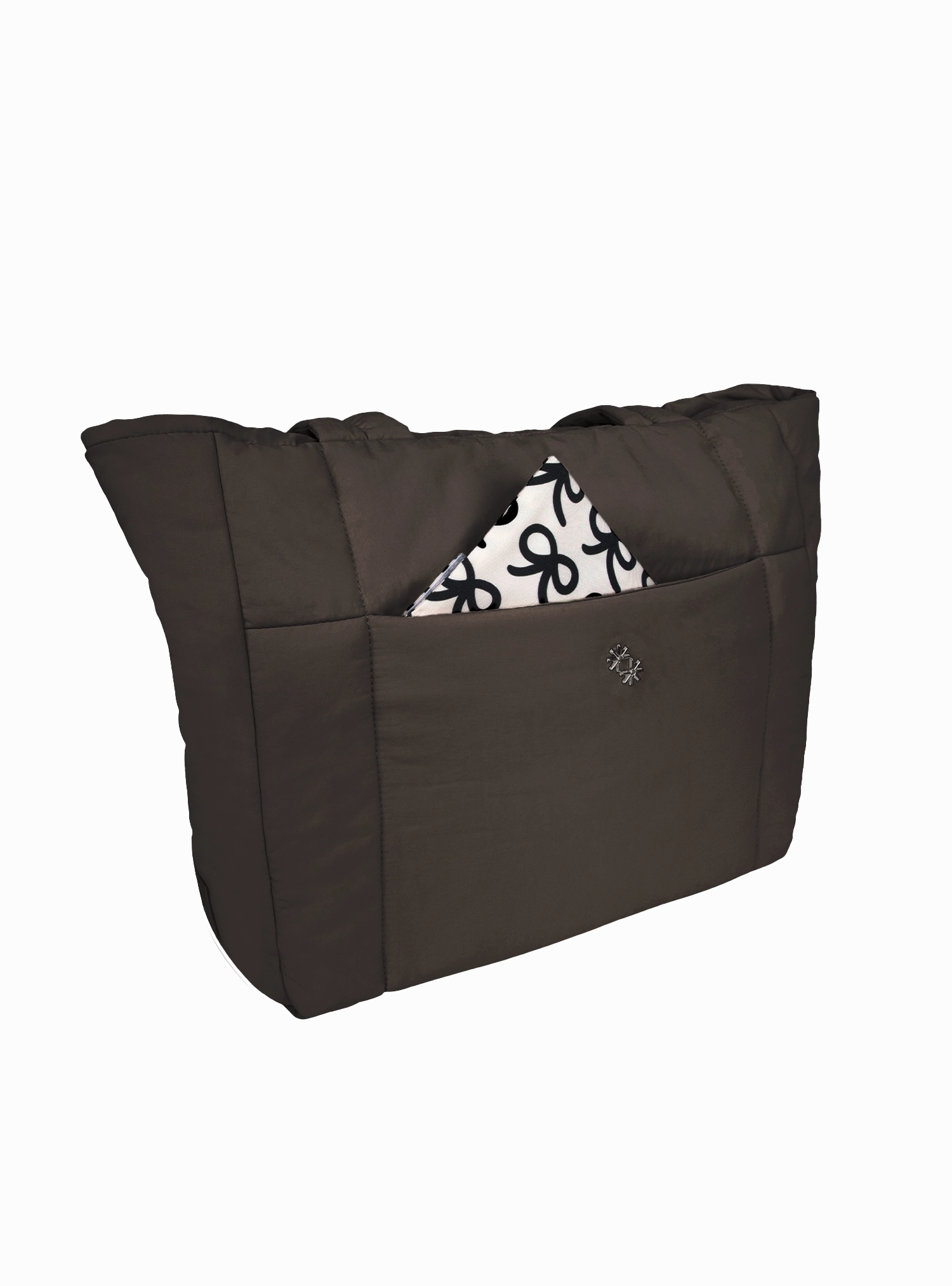 Puffer Shopper (Brunette)