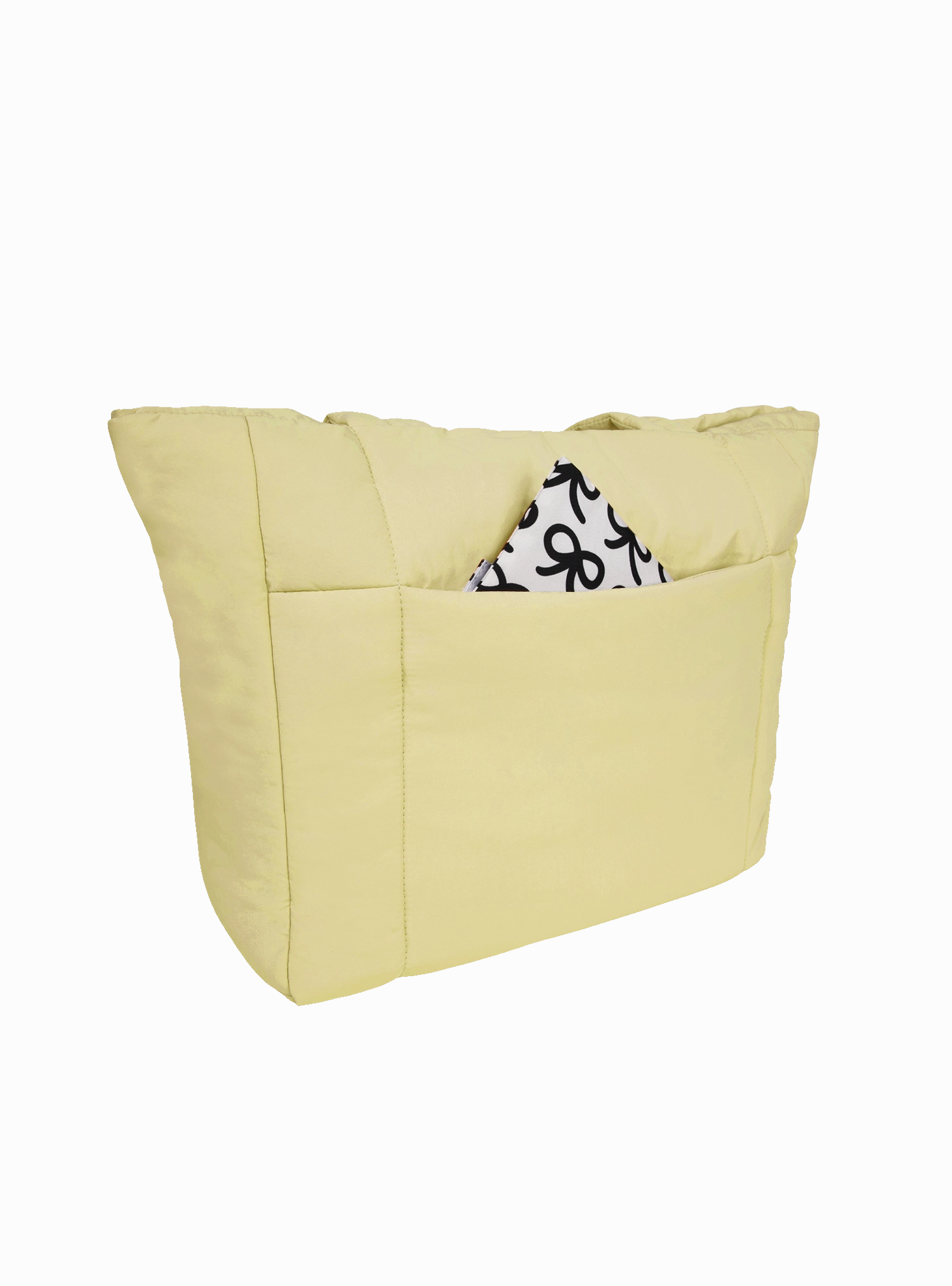 Puffer Shopper (Gloss Hay)