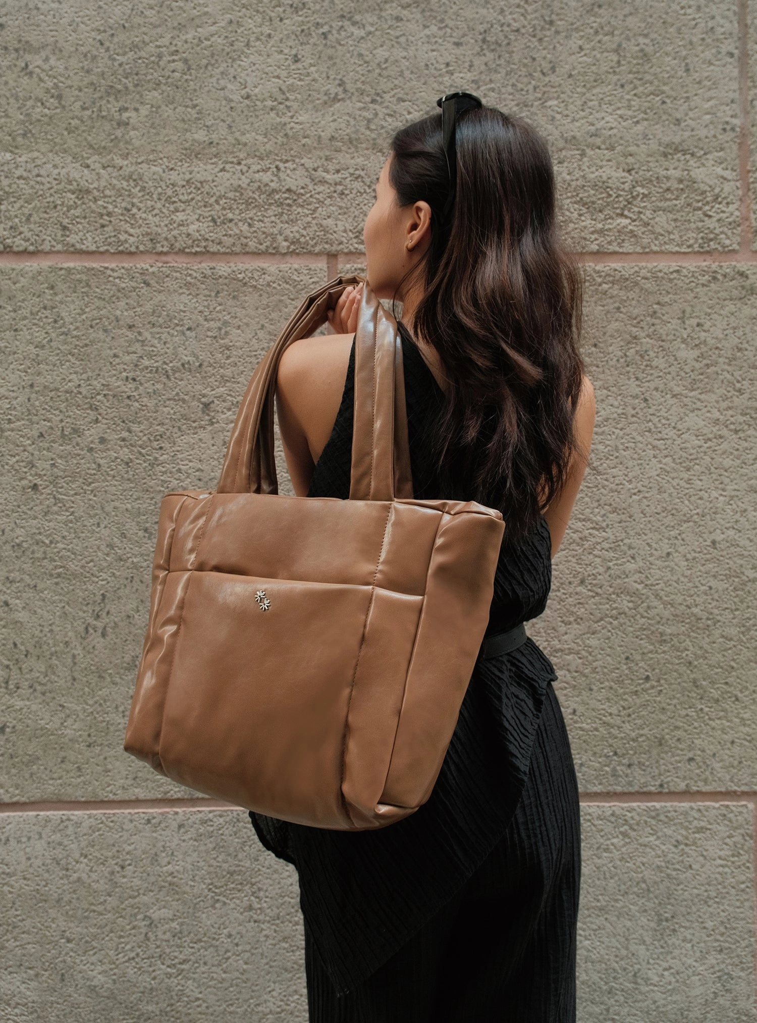 Puffer Shopper (Recraft Rich Mocha)