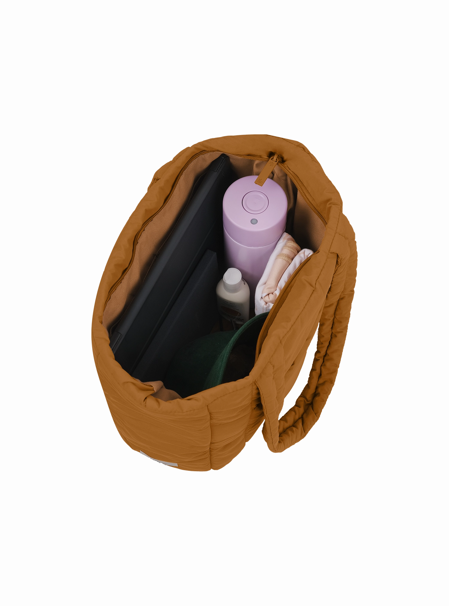 Puffer Shopper (Toffee)