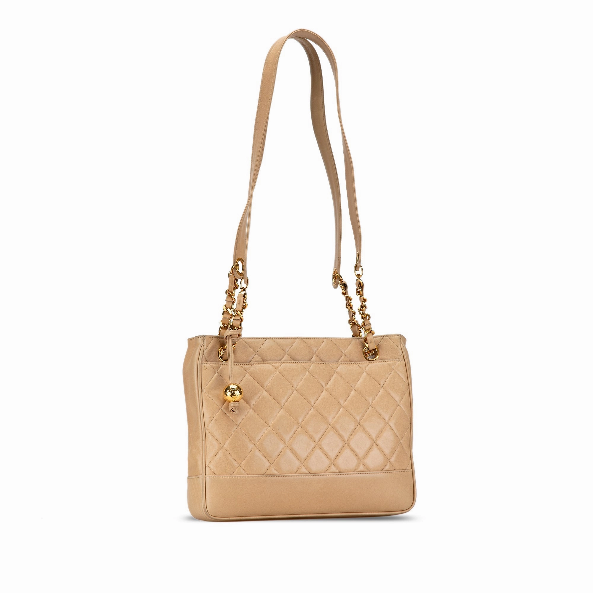 Quilted Lambskin Shoulder Bag