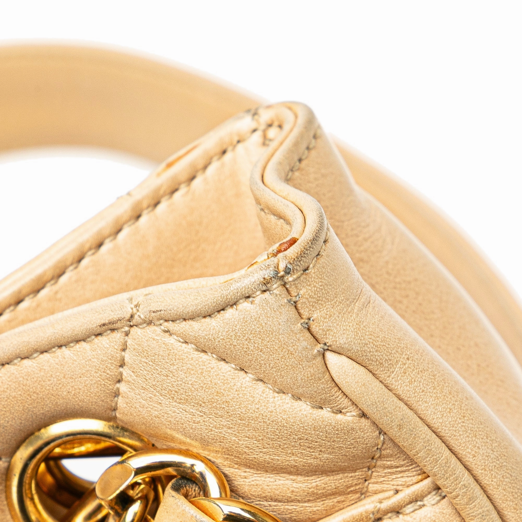 Quilted Lambskin Shoulder Bag