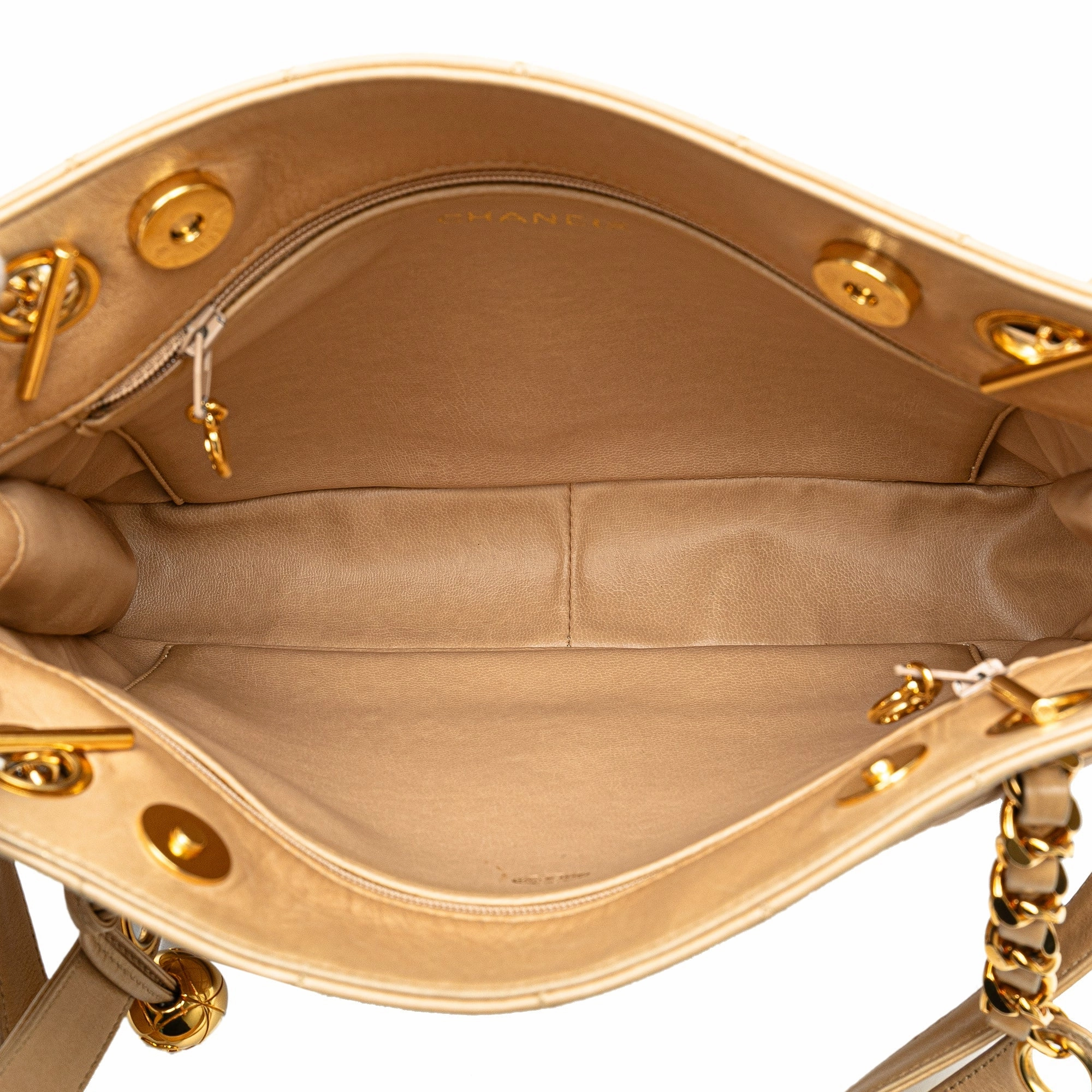 Quilted Lambskin Shoulder Bag