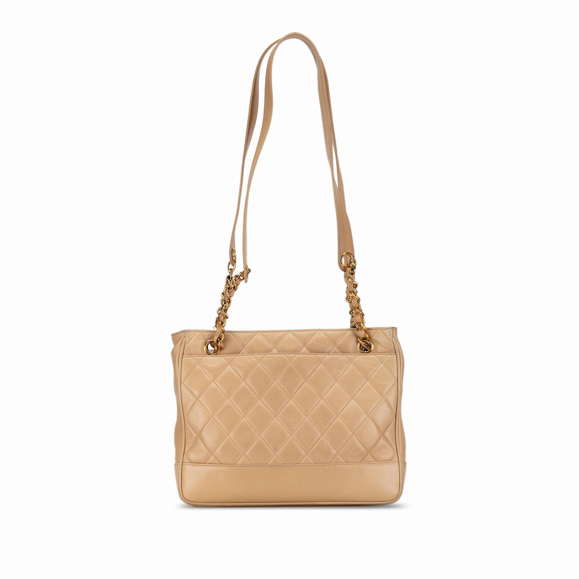 Quilted Lambskin Shoulder Bag