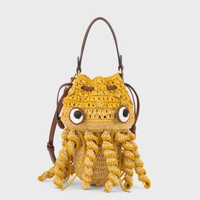 Raffia Jellyfish Cross-body