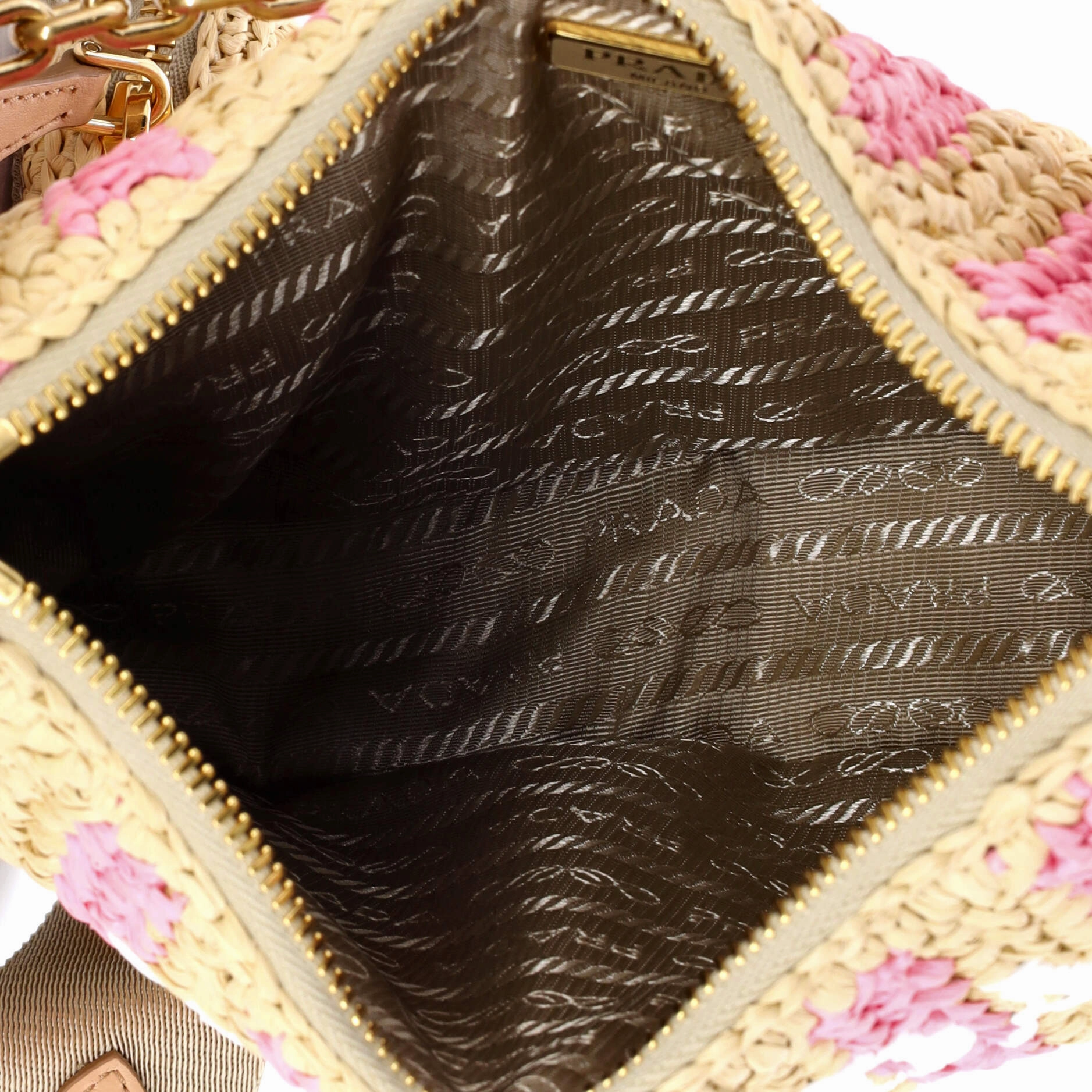 Re-Edition 2005 Shoulder Bag Raffia Small