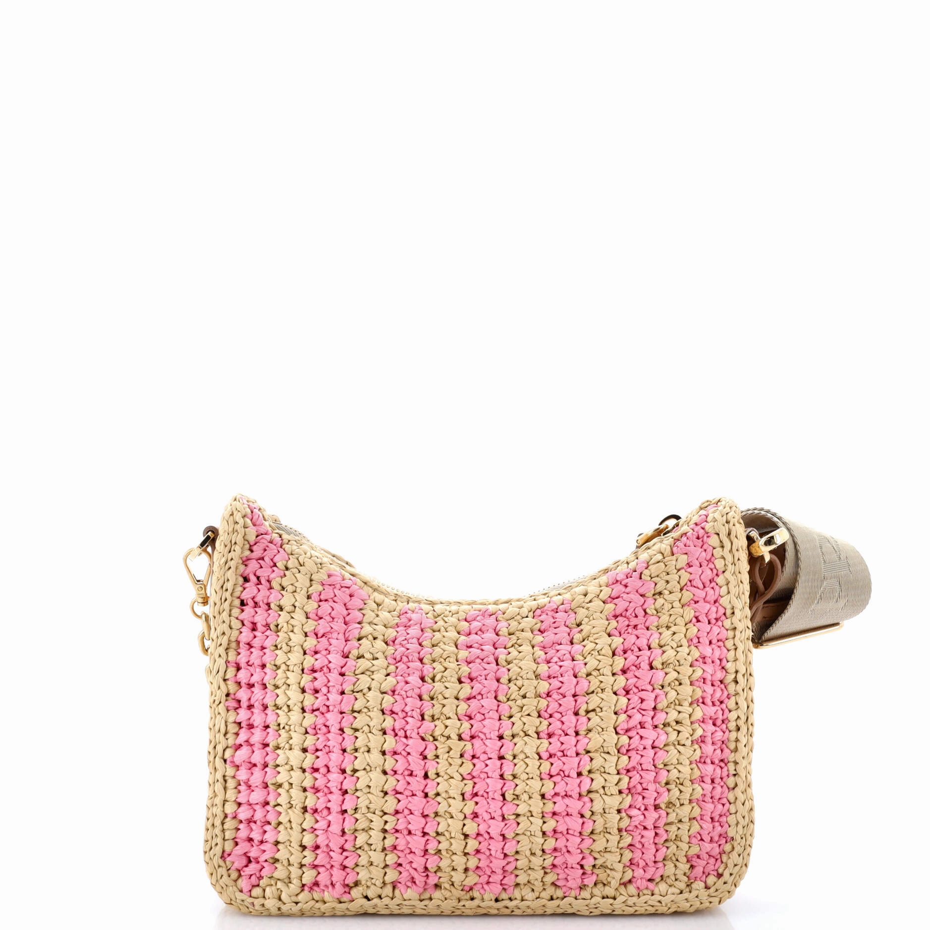 Re-Edition 2005 Shoulder Bag Raffia Small