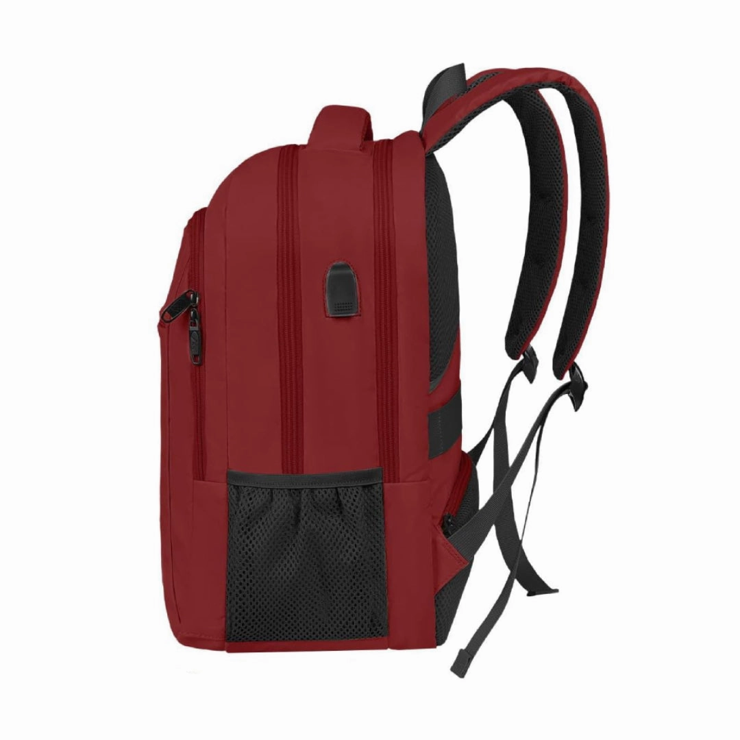 Red Mlassic Travel Laptop Backpack