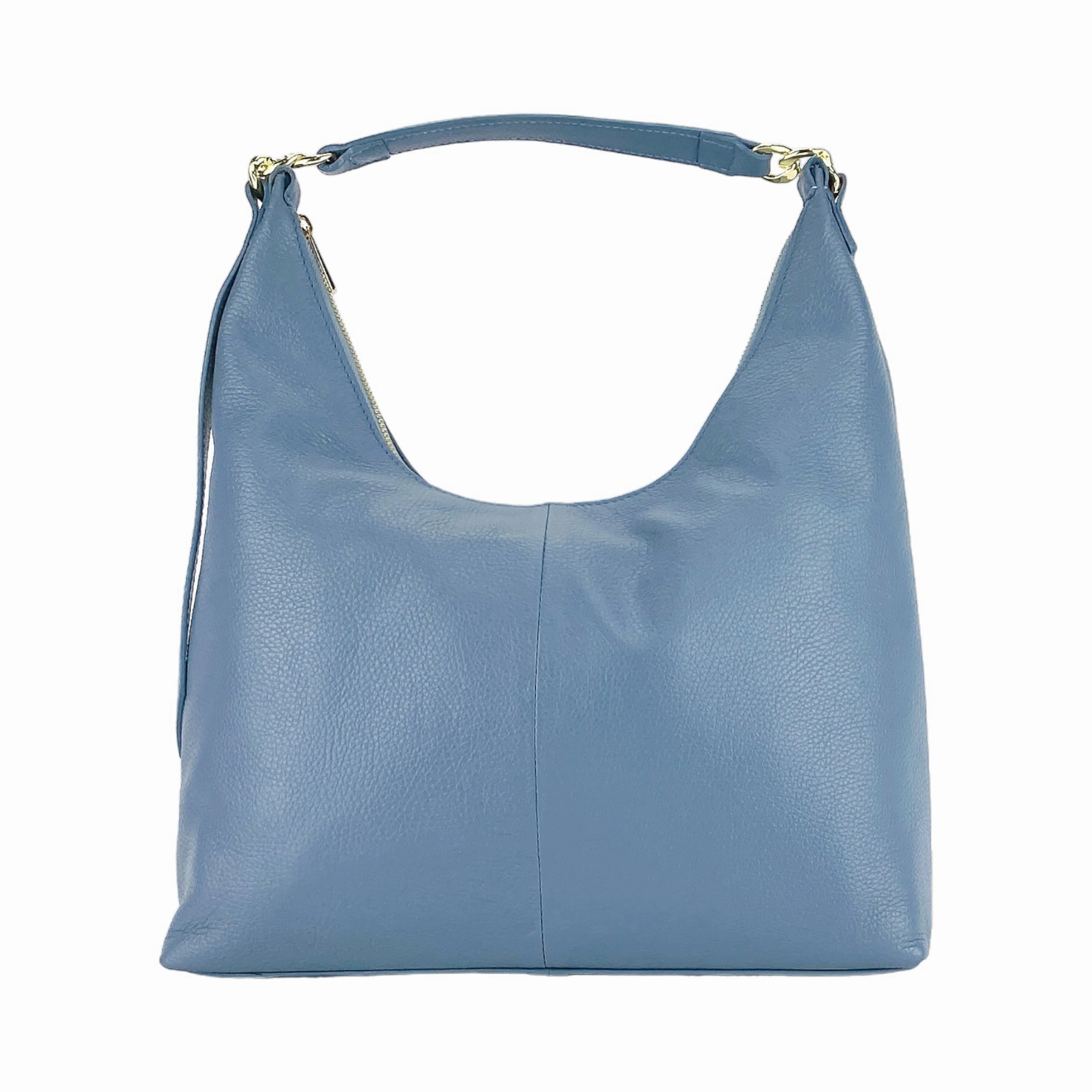 Renato Borzatta leather hobo shoulder bag Blue