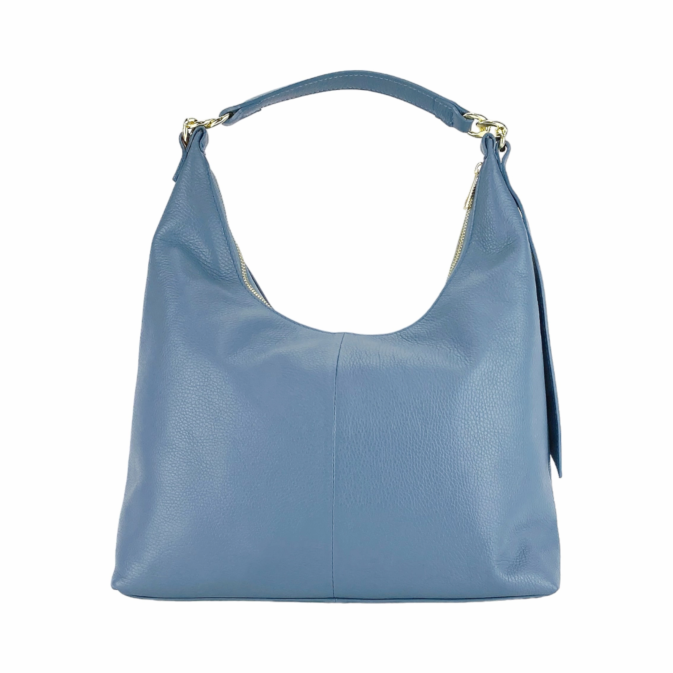 Renato Borzatta leather hobo shoulder bag Blue