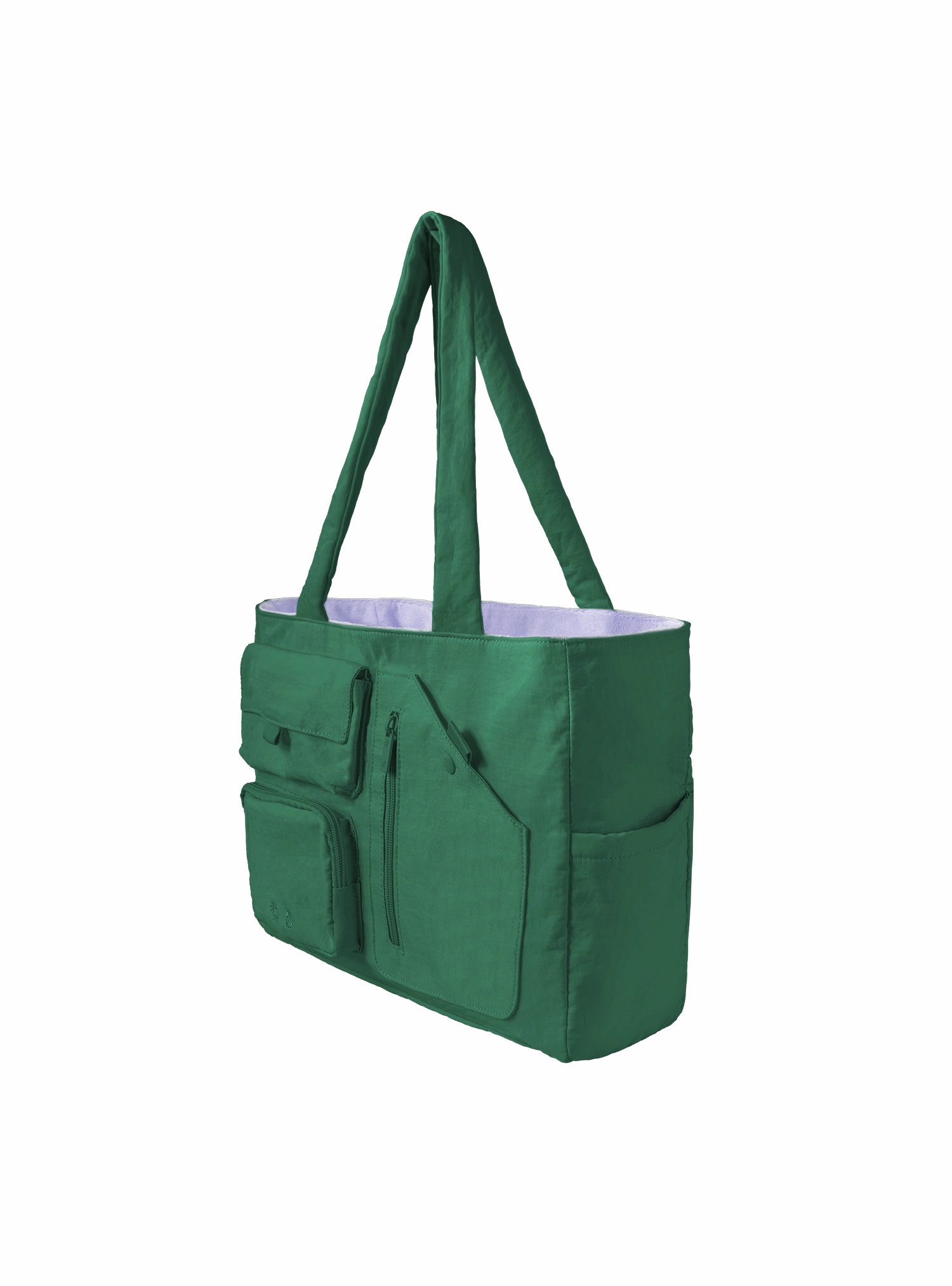 Reversible Multi-Pocket Tote (Moringa)