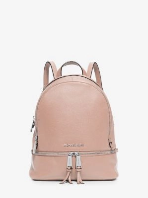 Rhea Medium Leather Backpack