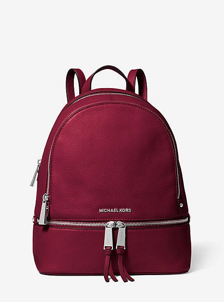 Rhea Medium Leather Backpack