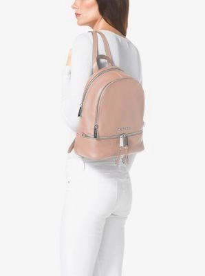 Rhea Medium Leather Backpack