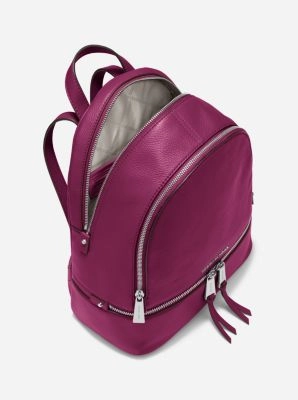 Rhea Medium Leather Backpack