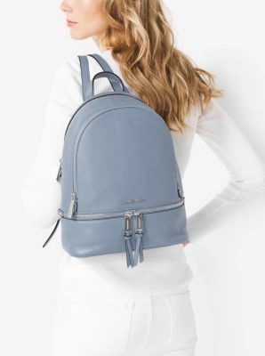 Rhea Medium Leather Backpack