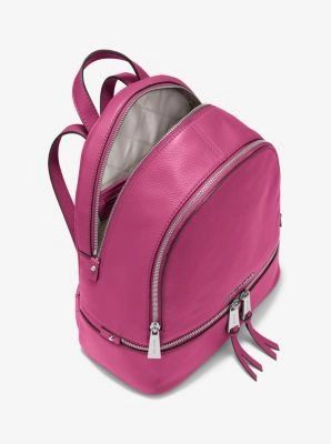 Rhea Medium Leather Backpack