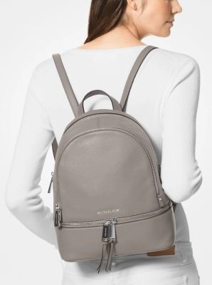 Rhea Medium Leather Backpack