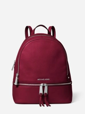Rhea Medium Leather Backpack