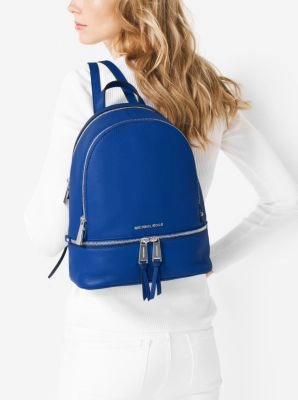 Rhea Medium Leather Backpack