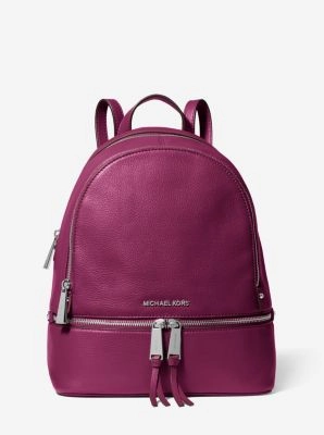 Rhea Medium Leather Backpack
