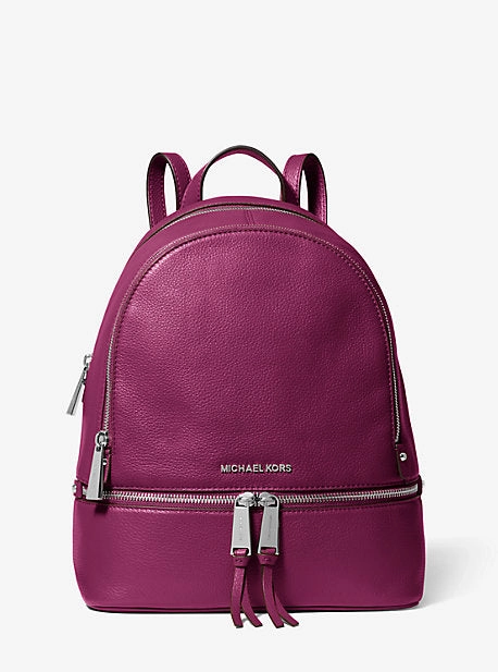 Rhea Medium Leather Backpack