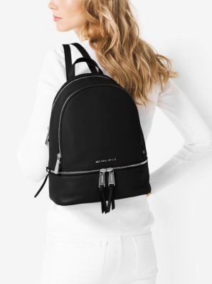 Rhea Medium Leather Backpack