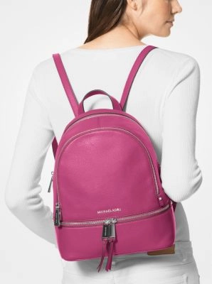 Rhea Medium Leather Backpack