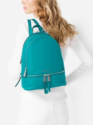 Rhea Medium Leather Backpack