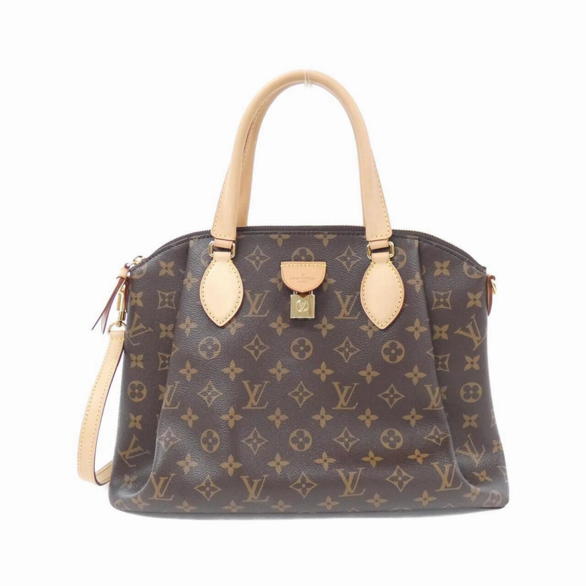 Rivoli Canvas Shoulder Bag with Key and Padlock