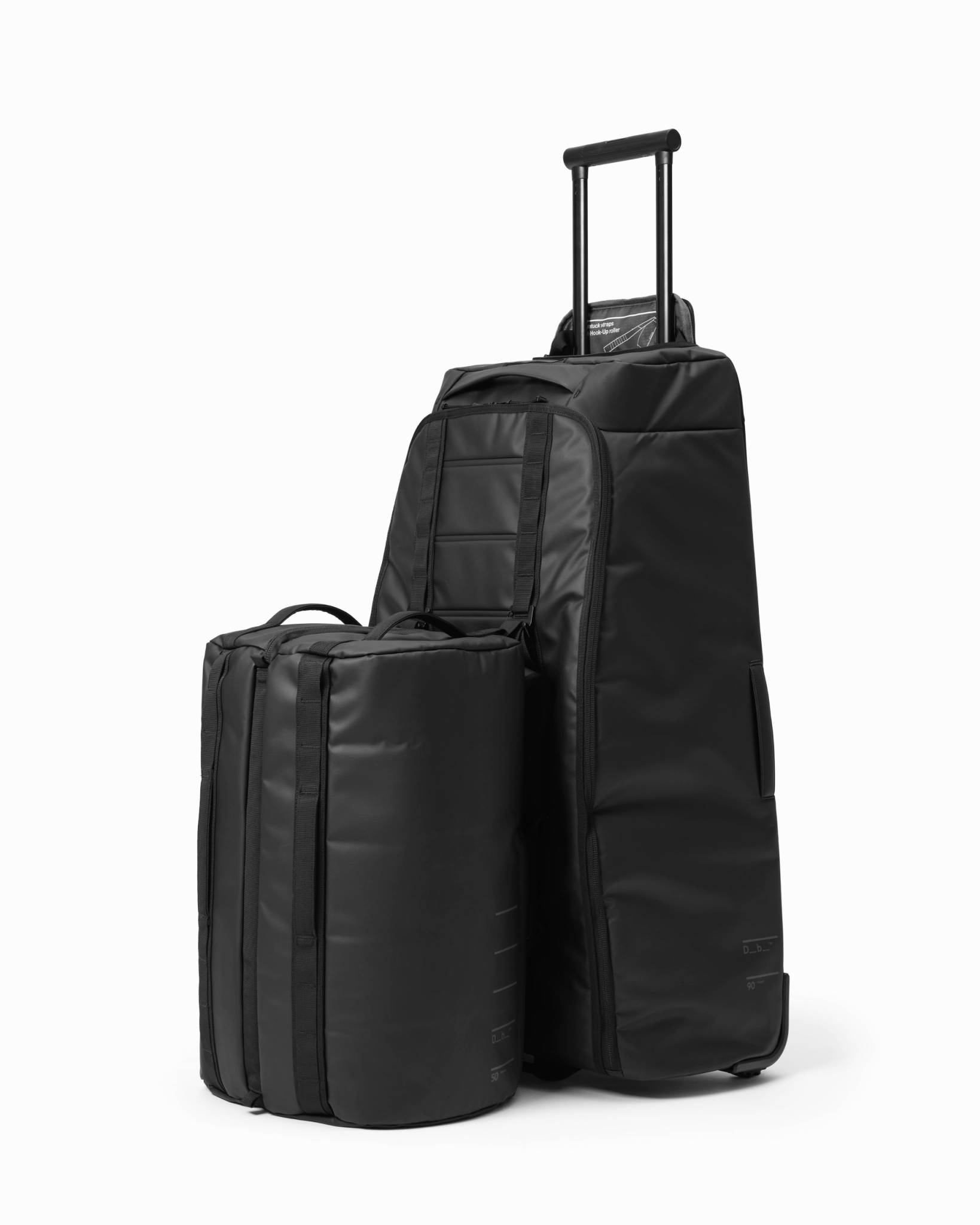 Roamer Pro Split Duffel 50L Black Out