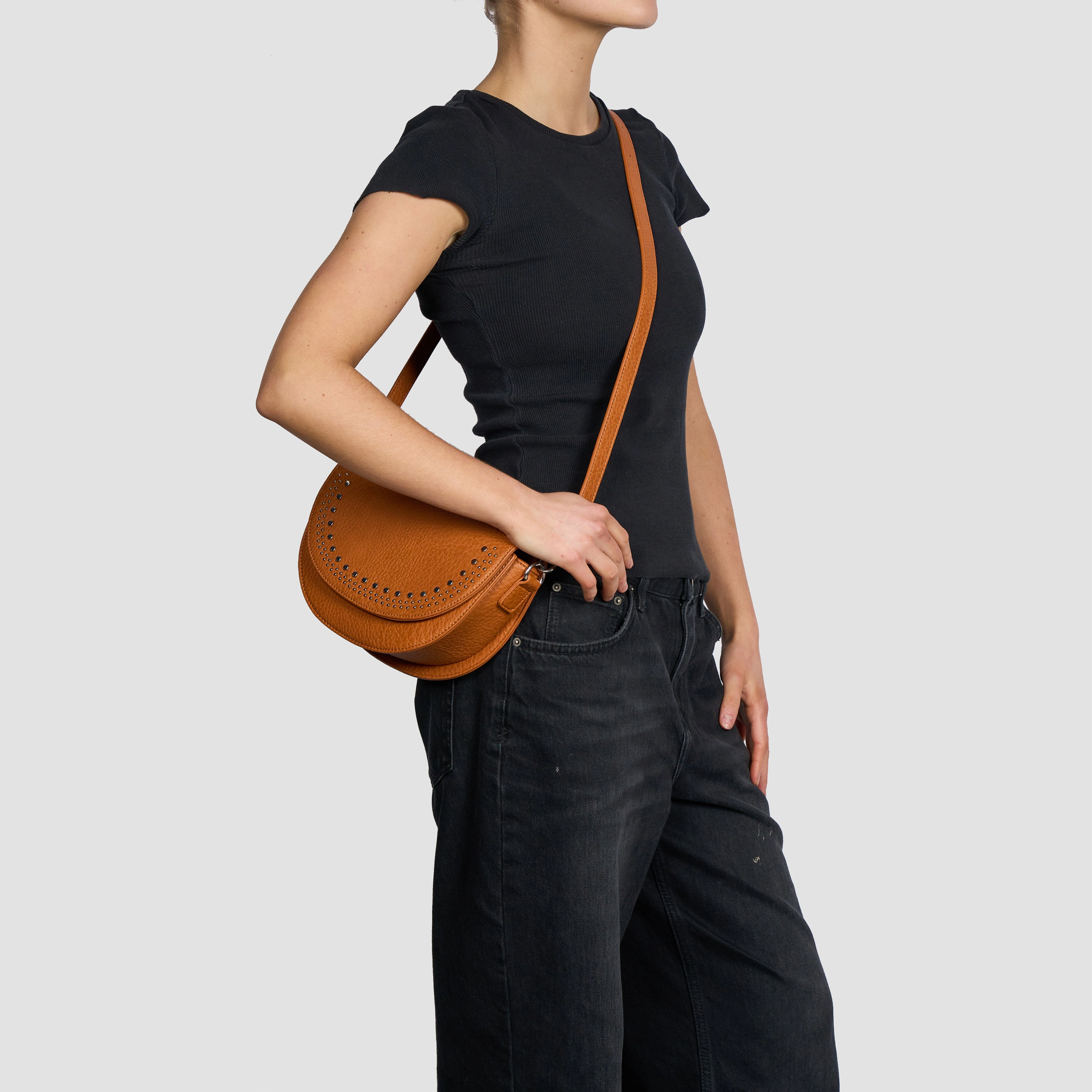Rocket Crossbody - Tan