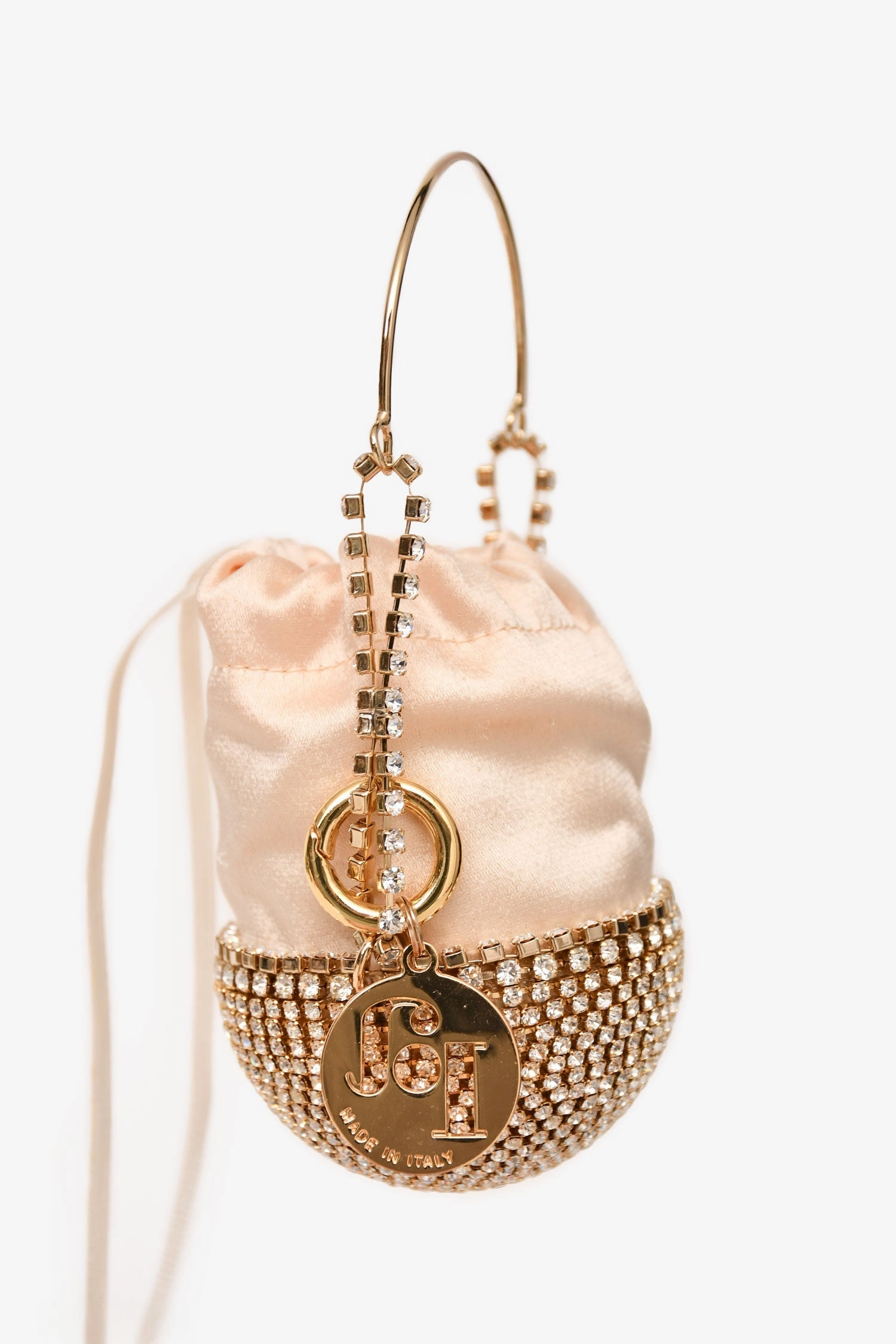Rosantica Kingham Crystal Embellished Minaudire Evening Bag