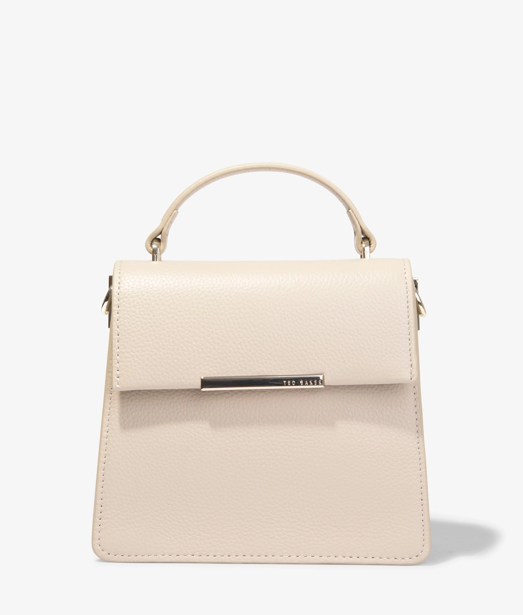Roselii bar detail medium tote in ecru