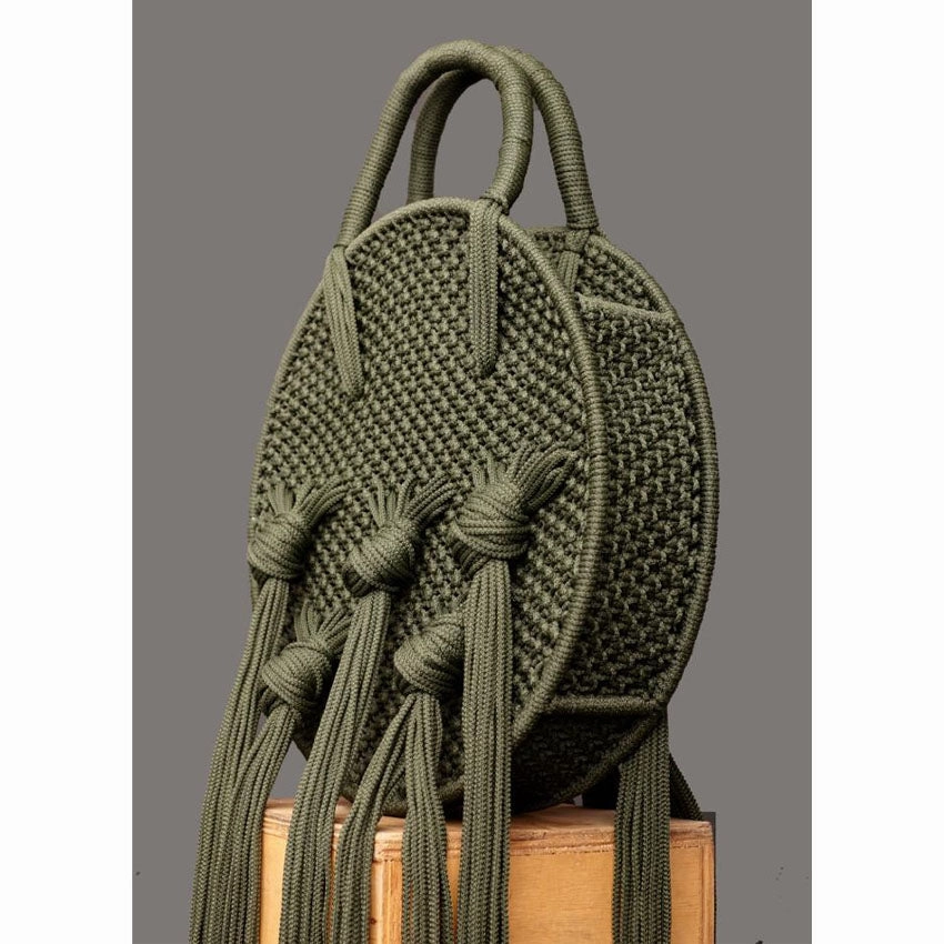 Rungano Circular Tassel Handbag
