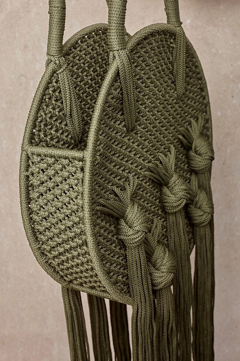 Rungano Circular Tassel Handbag
