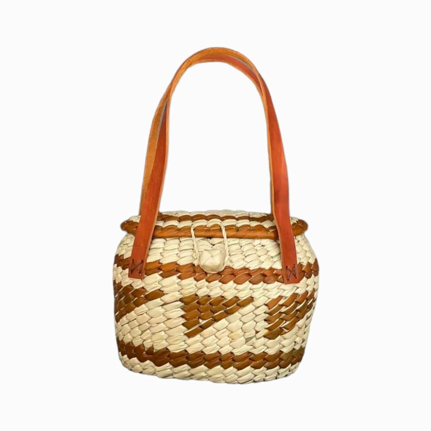 Rust Tucker Basket Palm Citron