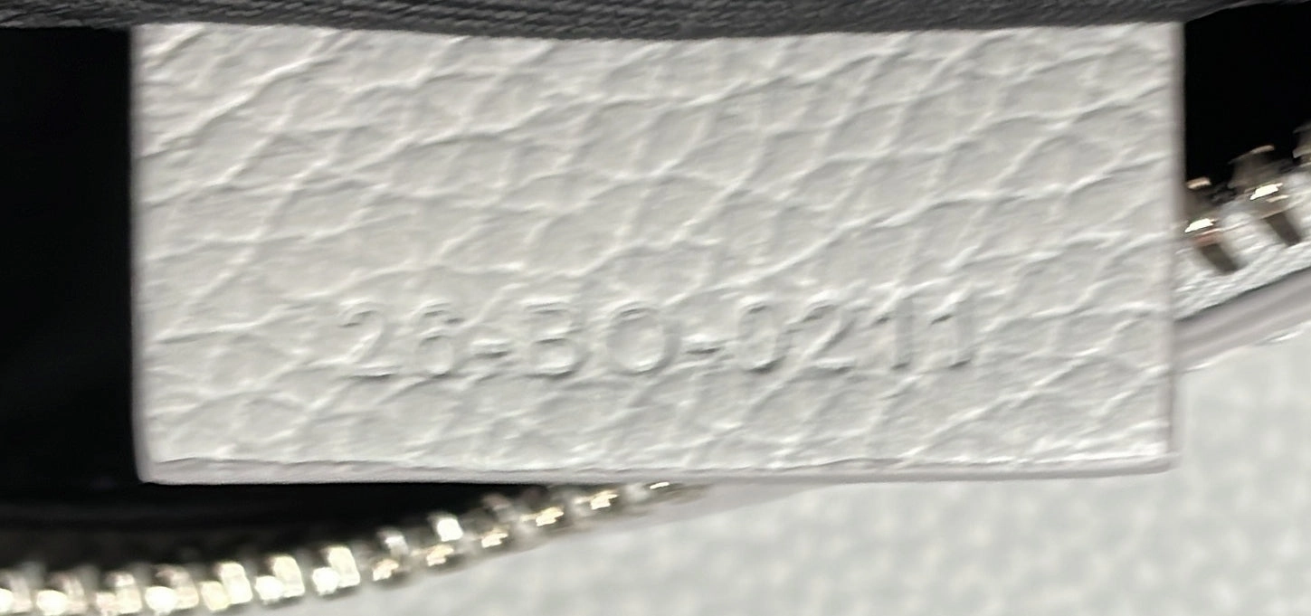 Saddle Crossbody Bag Oblique Galaxy Leather