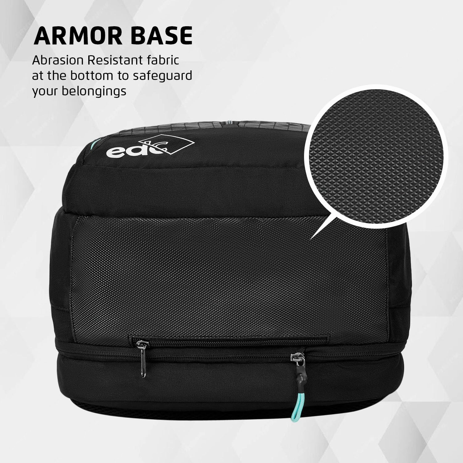 Safari 43L Expand 16 Expandable Laptop Bag with Armor Base, Raincover