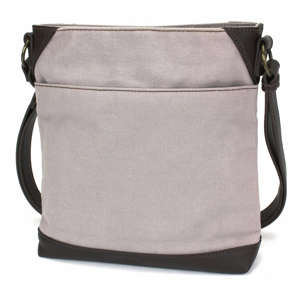 Safari Canvas Crossbody - Horse (Gray)